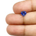 1.04ct | Brilliant Cut Heart Shape Blue Sapphire-Modern Rustic Diamond
