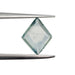 1.04ct | Portrait Cut Lozenge Shape Blue Montana Sapphire-Modern Rustic Diamond
