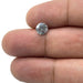 1.04ct | Salt & Pepper Round Brilliant Diamond-Modern Rustic Diamond