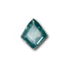 1.05 | Step Cut Kite Shape Blue Green Montana Sapphire-Modern Rustic Diamond