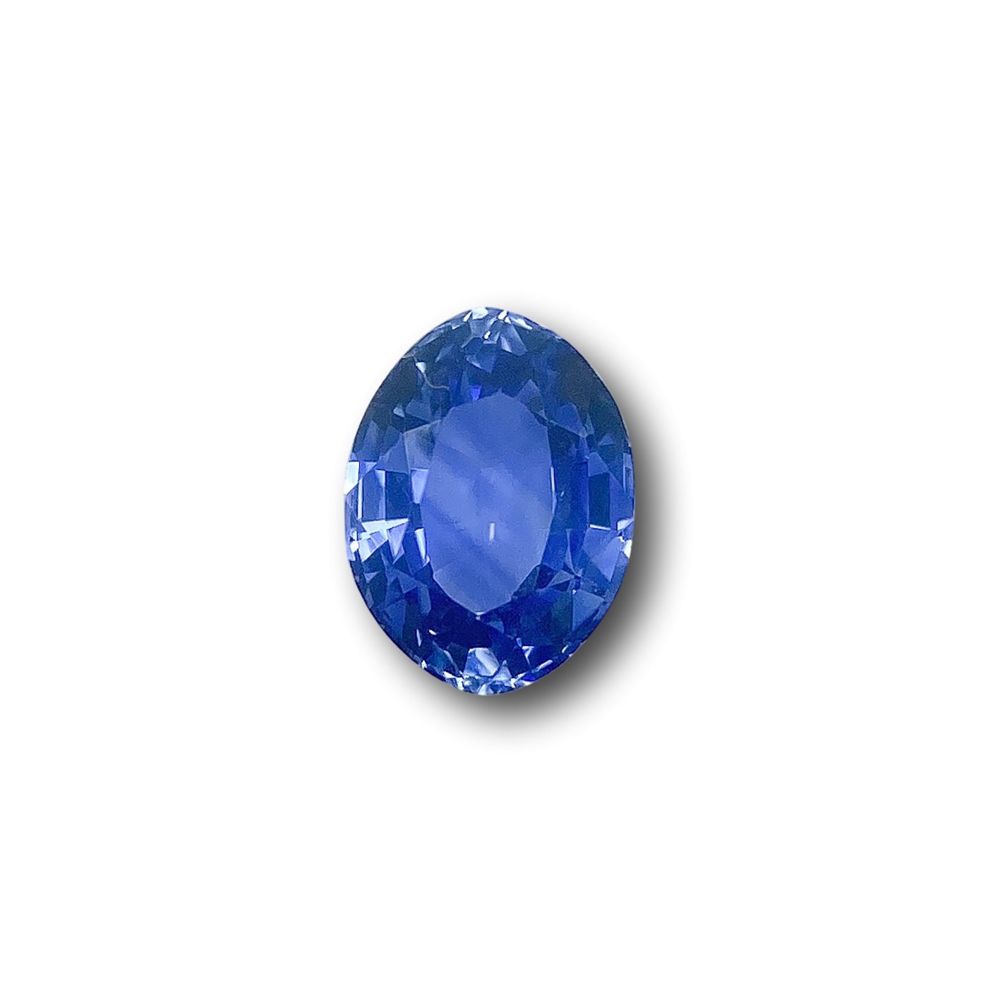 1.06ct | Brilliant Cut Oval Shape Blue Sapphire-Modern Rustic Diamond