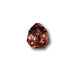 1.06ct | Brilliant Cut Shield Shape Brown Sapphire-Modern Rustic Diamond