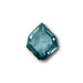 1.06ct | Step Cut Kite Shape Blue Green Montana Sapphire-Modern Rustic Diamond