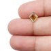 1.06ct | Step Cut Lozenge Shape Yellow Green Montana Sapphire-Modern Rustic Diamond