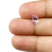 1.07ct | Brilliant Cut Oval Shape Pink Sapphire-Modern Rustic Diamond