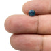 1.07ct | Brilliant Cut Round Shape Blue Montana Sapphire-Modern Rustic Diamond