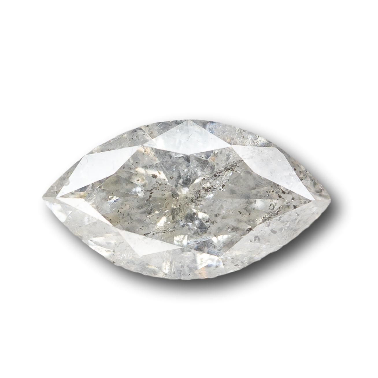 1.07ct | Salt & Pepper Marquise Cut Diamond