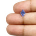 1.07ct | Step Cut Lozenge Shape Blue Sapphire-Modern Rustic Diamond