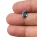 1.08ct | Brilliant Cut Moval Shape Blue Montana Sapphire-Modern Rustic Diamond