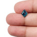 1.08ct| Step Cut Lozenge Shape Green Blue Montana Sapphire-Modern Rustic Diamond