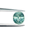1.10ct | Brilliant Cut Oval Shape Green Montana Sapphire-Modern Rustic Diamond