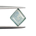 1.10ct | Portrait Cut Lozenge Shape Blue Montana Sapphire-Modern Rustic Diamond