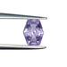 1.10ct | Step Cut Hexagon Shape Purple Sapphire-Modern Rustic Diamond