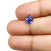 1.10ct | Step Cut Kite Shape Blue Sapphire-Modern Rustic Diamond