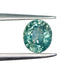 1.13ct | Brilliant Cut Oval Shape Blue Green Montana Sapphire-Modern Rustic Diamond