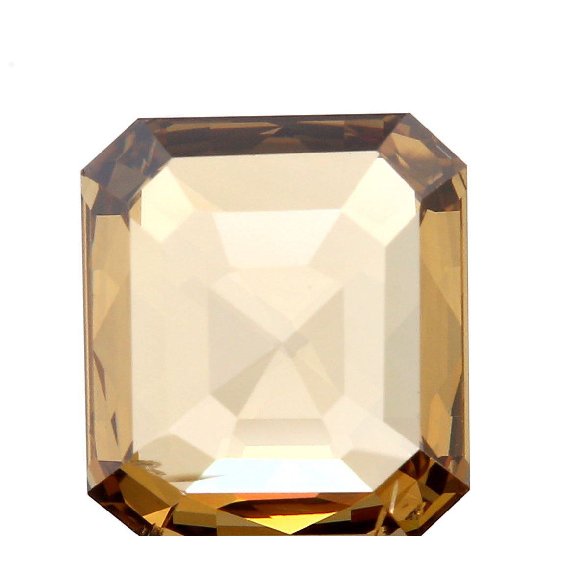 3.42ct | Cognac/VS - SI Radiant Shape Radiant Cut Diamond - Modern Rustic Diamond