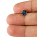1.14ct | Brilliant Cut Oval Shape Blue Montana Sapphire-Modern Rustic Diamond