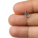 1.14ct | Brilliant Cut Oval Shape Gray Sapphire-Modern Rustic Diamond