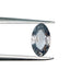 1.14ct | Brilliant Cut Oval Shape Gray Sapphire-Modern Rustic Diamond