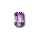 1.15ct | Emerald Cut Violet Sapphire-Modern Rustic Diamond