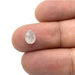 1.15ct | Salt & Pepper Pear Shape Rose Cut Diamond-Modern Rustic Diamond