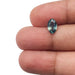 1.16ct | Brilliant Cut Moval Shape Blue Green Montana Sapphire-Modern Rustic Diamond