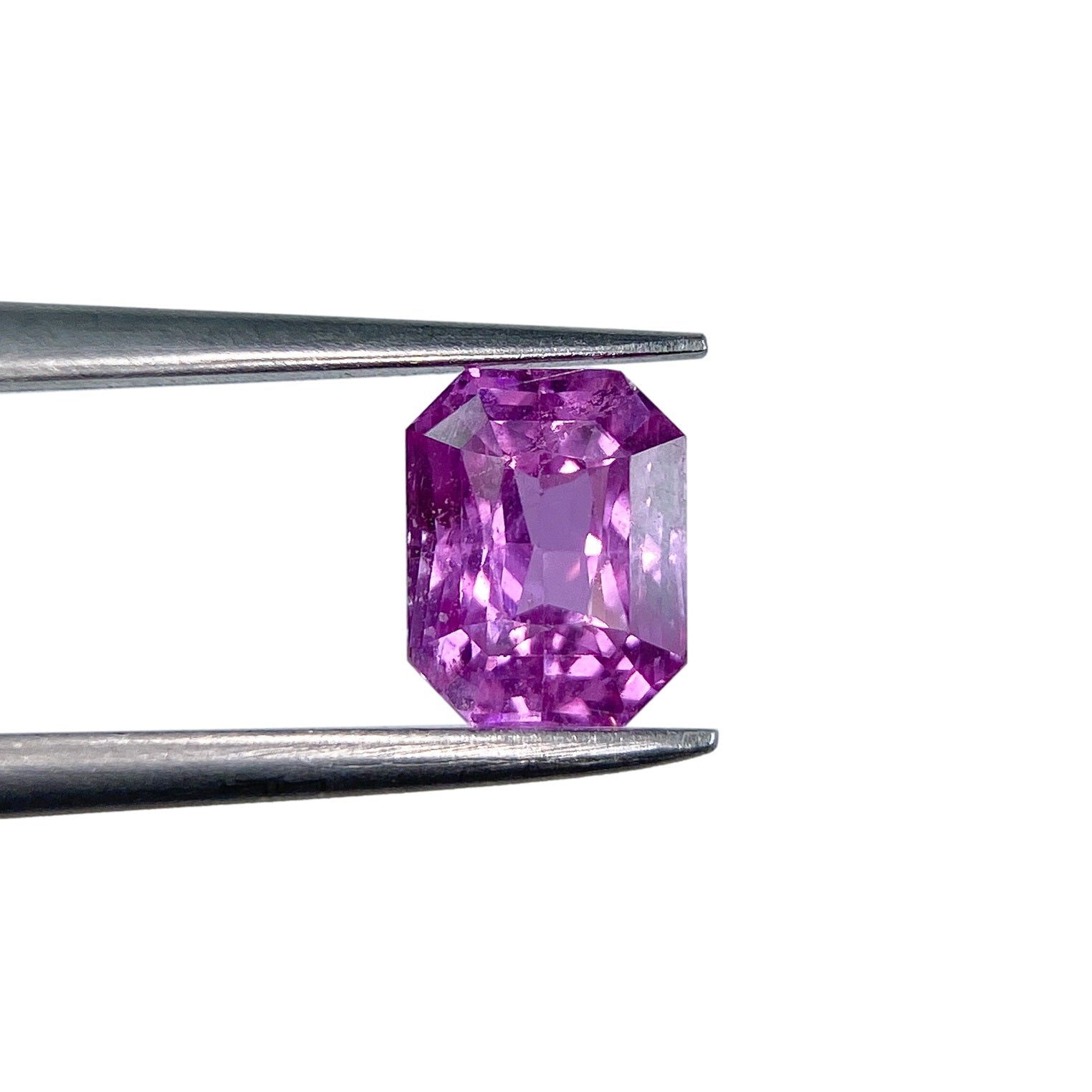 1.16ct | Radiant Cut Violet Sapphire-Modern Rustic Diamond