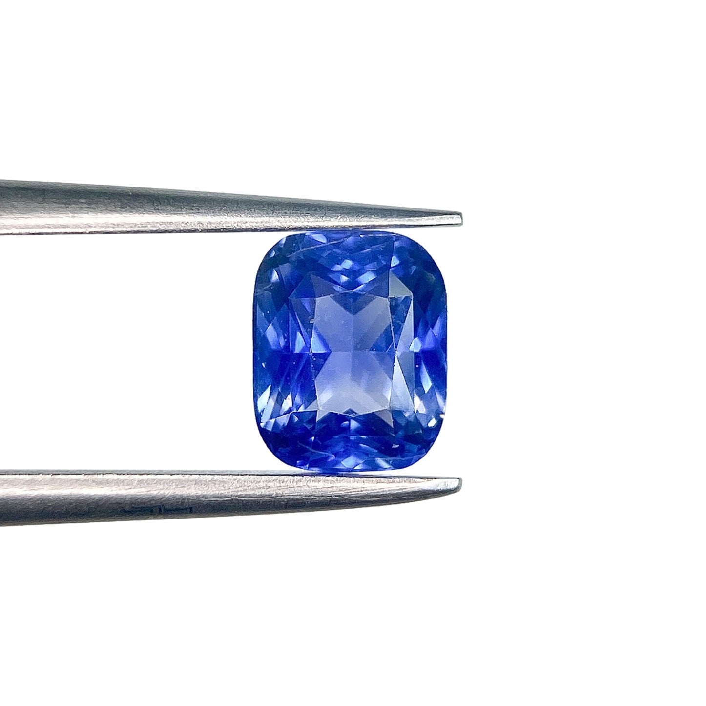 1.17ct | Brilliant Cut Cushion Shape Blue Sapphire-Modern Rustic Diamond