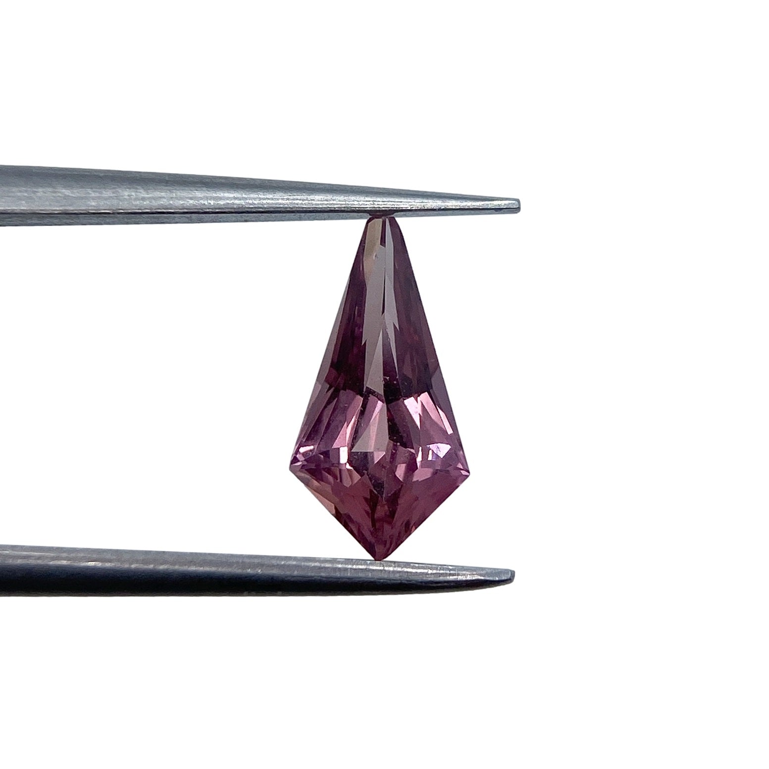 1.17ct | Brilliant Cut Kite Shape Pink Sapphire-Modern Rustic Diamond