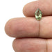 1.17ct | Brilliant Cut Shield Shape Green Sapphire-Modern Rustic Diamond