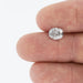 1.18ct | Salt & Pepper Brilliant Oval Cut Diamond-Modern Rustic Diamond