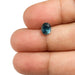1.19ct | Brilliant Cut Oval Shape Blue Montana Sapphire-Modern Rustic Diamond