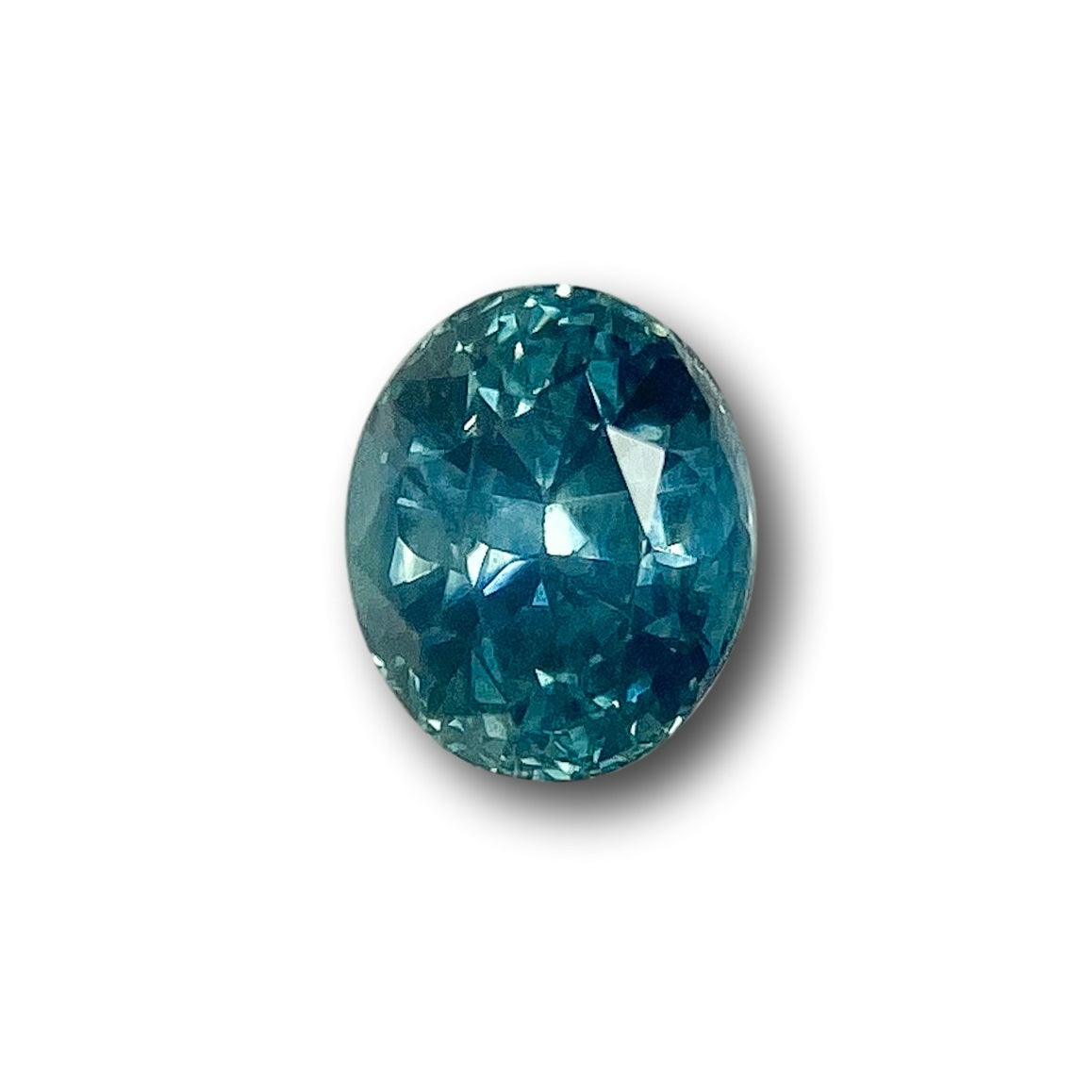 1.19ct | Brilliant Cut Oval Shape Blue Montana Sapphire-Modern Rustic Diamond