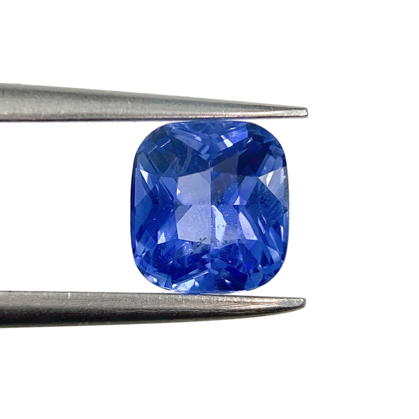 1.20ct | Brilliant Cut Cushion Shape Blue Sapphire-Modern Rustic Diamond