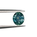 1.20ct | Brilliant Cut Oval Shape Blue Montana Sapphire-Modern Rustic Diamond