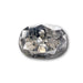 1.21ct | Salt & Pepper Oval Brilliant Diamond-Modern Rustic Diamond