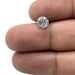 1.22ct | Salt & Pepper Round Brilliant Diamond-Modern Rustic Diamond