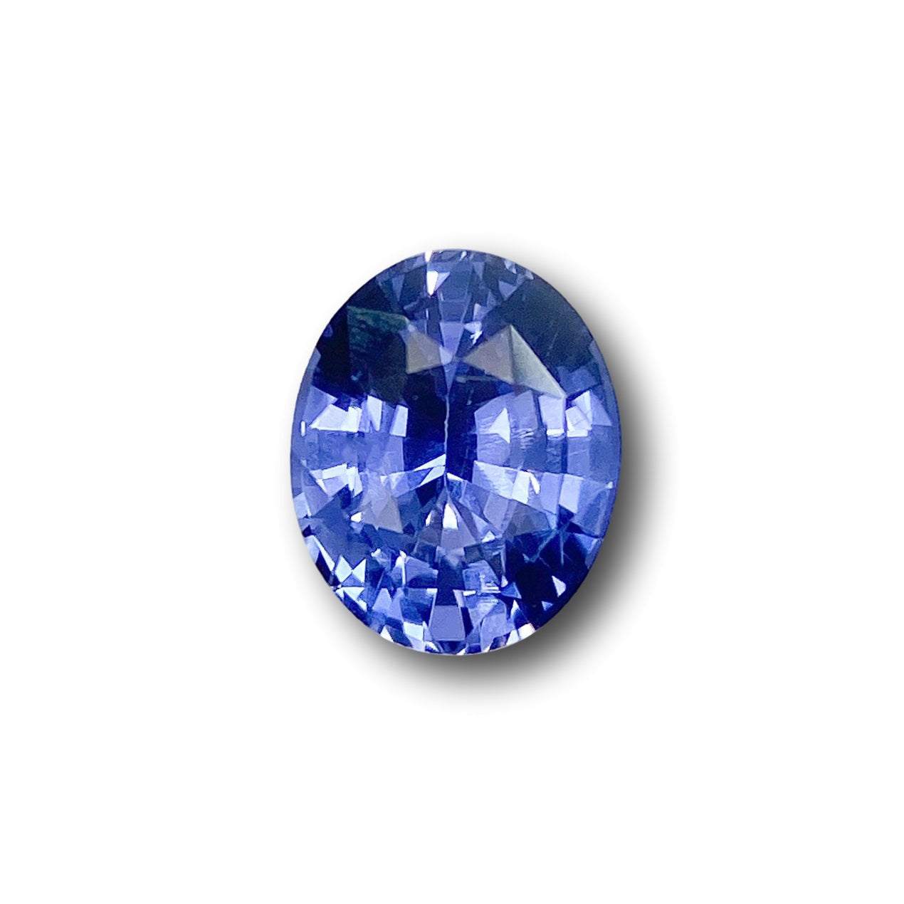 1.23ct | Brilliant Cut Oval Shape Blue Sapphire-Modern Rustic Diamond