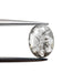 1.23ct | Salt & Pepper Rose Cut Oval Shape Diamond-Modern Rustic Diamond