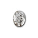 1.23ct | Salt & Pepper Rose Cut Oval Shape Diamond-Modern Rustic Diamond