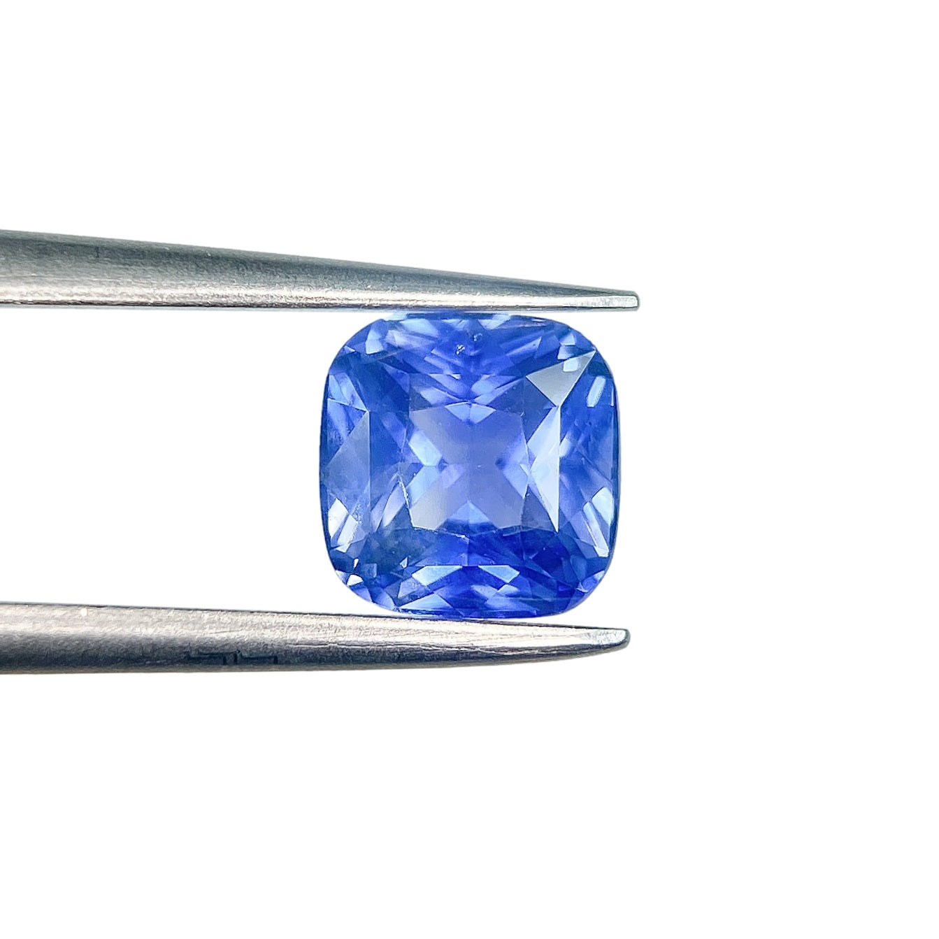 1.27ct | Brilliant Cut Cushion Shape Blue Sapphire-Modern Rustic Diamond
