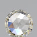 1.00ct | Light Color VS Round Shape Rose Cut Diamond - Modern Rustic Diamond