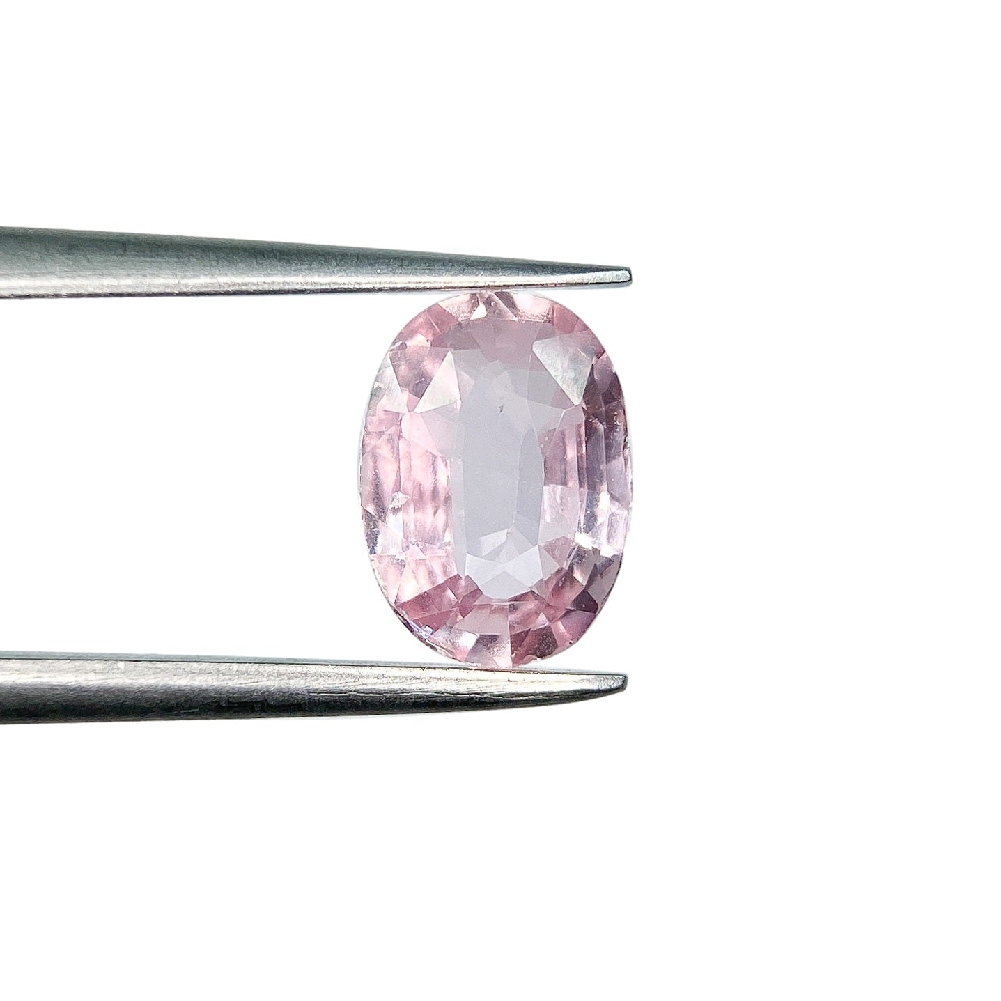 1.28ct | Brilliant Cut Oval Shape Pink Sapphire-Modern Rustic Diamond