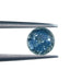 1.28ct | Brilliant Cut Round Shape Blue Montana Sapphire (GIA)-Modern Rustic Diamond