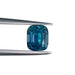 1.31ct | Brilliant Cut Cushion Shape Blue Montana Sapphire-Modern Rustic Diamond