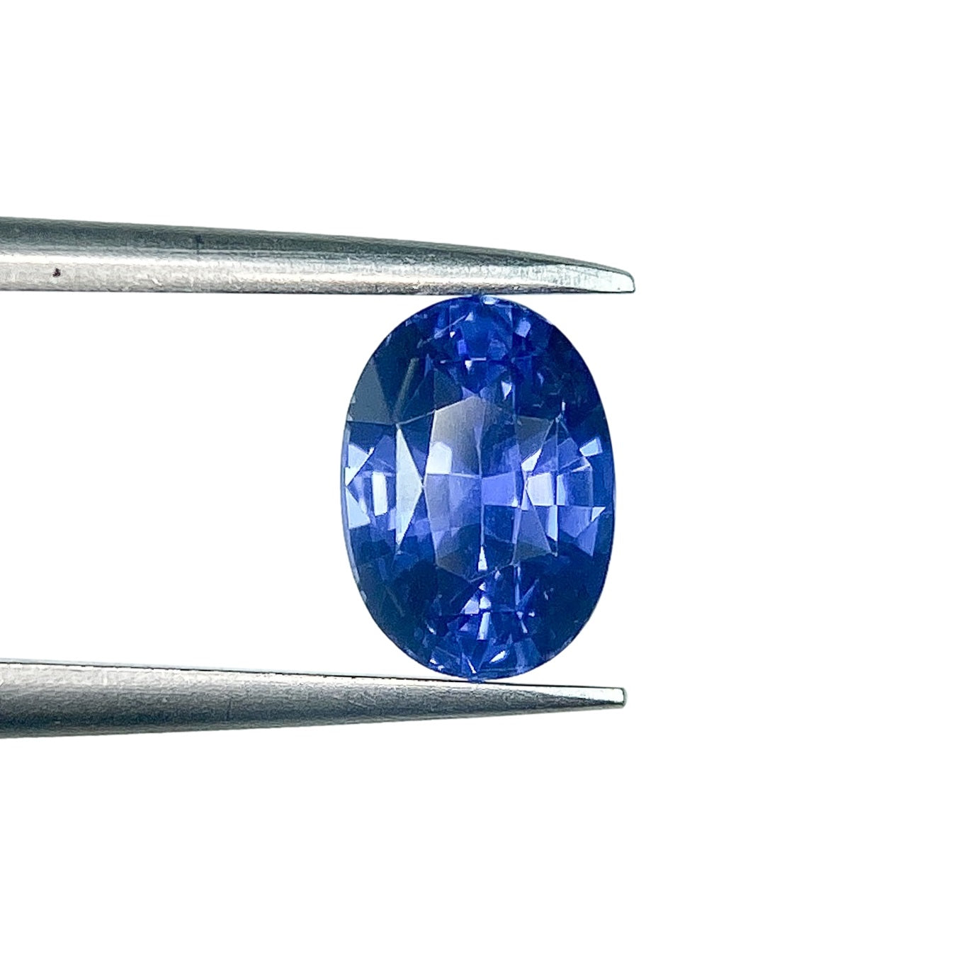 1.32ct | Brilliant Cut Oval Shape Blue Sapphire-Modern Rustic Diamond