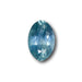 1.33ct | Brilliant Cut Moval Shape Blue Montana Sapphire-Modern Rustic Diamond