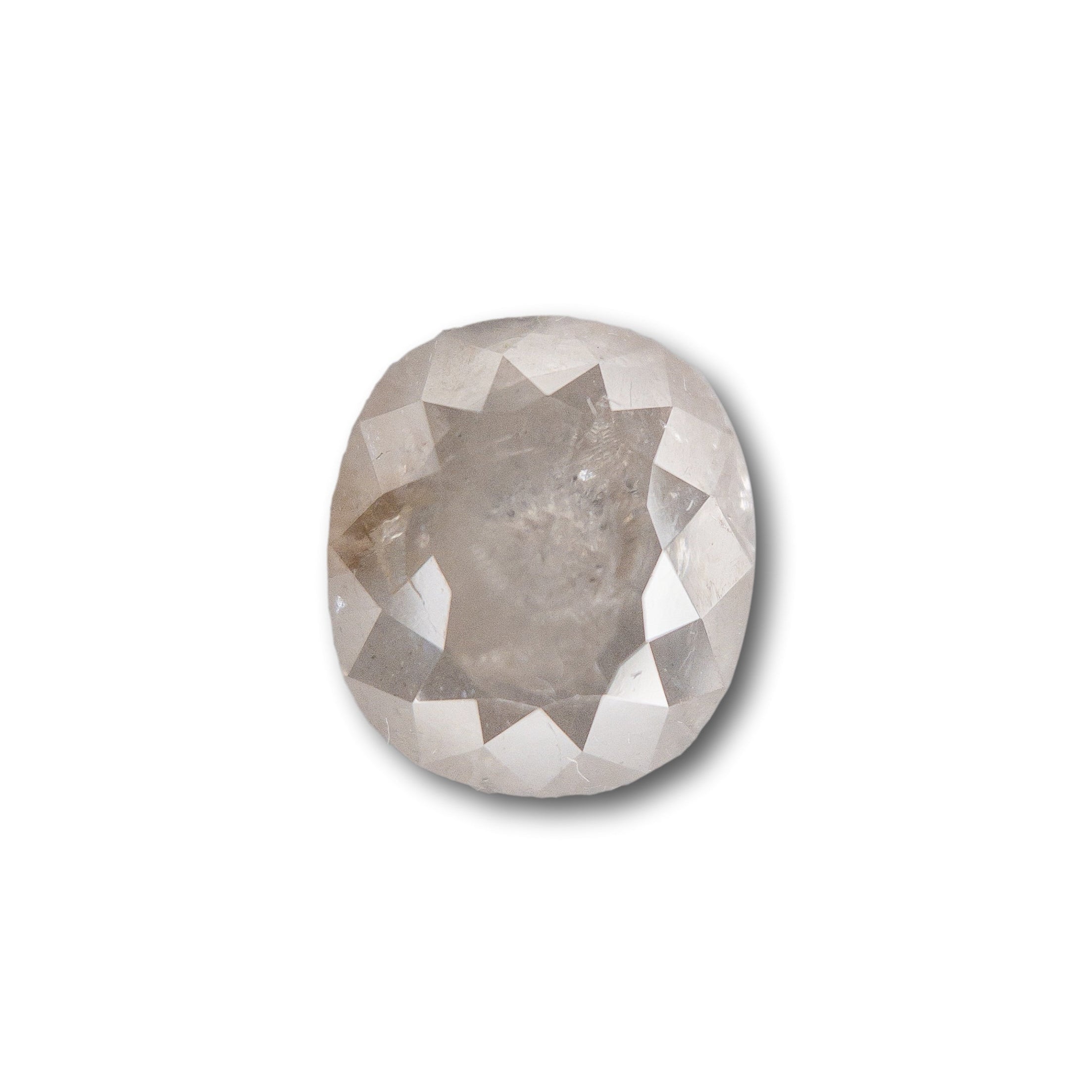 1.33ct | Opaque Light Pink Cushion Shape Diamond-Modern Rustic Diamond