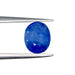 1.34ct | Brilliant Cut Oval Shape Blue Silky Sapphire-Modern Rustic Diamond