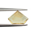 1.38ct | Portrait Cut Shield Shape Orange Yellow Montana Sapphire-Modern Rustic Diamond